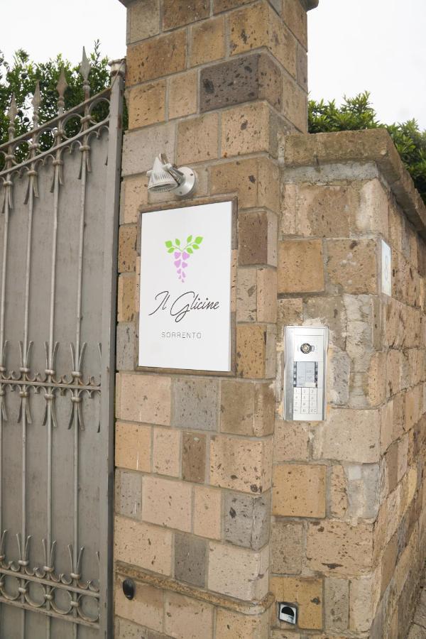 ホテル Il Glicine ソレント エクステリア 写真